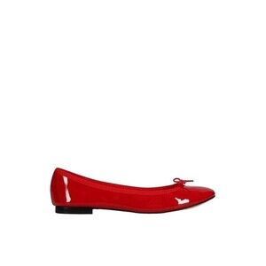 Repetto Glossy Red Leather Ballet Flats - NWT